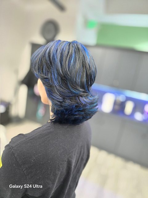 Styling area at Tatyana's Hair Studio